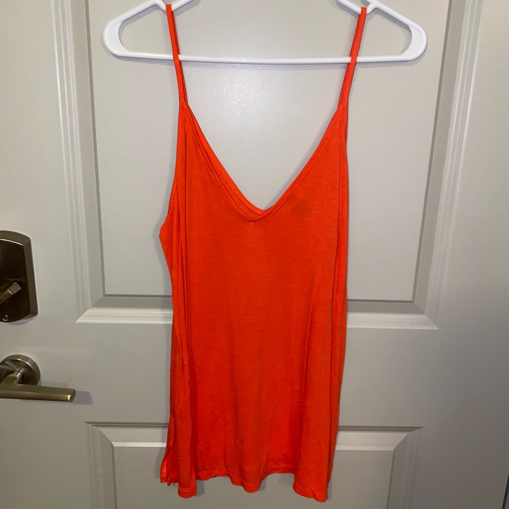Orange Old Navy tank top